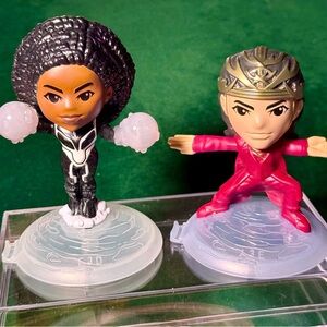 The Marvels Happy Meal Collectibles Monica Rambeau * Prince Yan